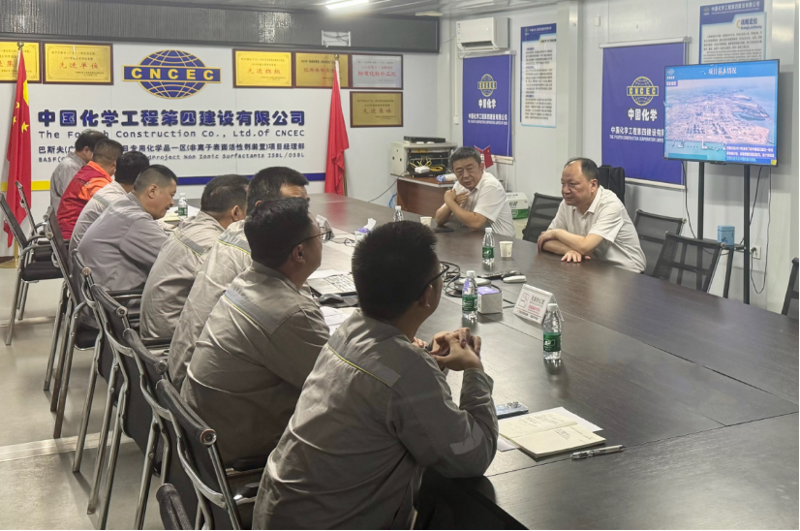 周鴻到湛江一體化項目調(diào)研指導工作