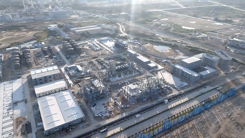 廣東領創(chuàng)年產(chǎn)98萬噸綠色化工新材料項目全廠一期安裝工程